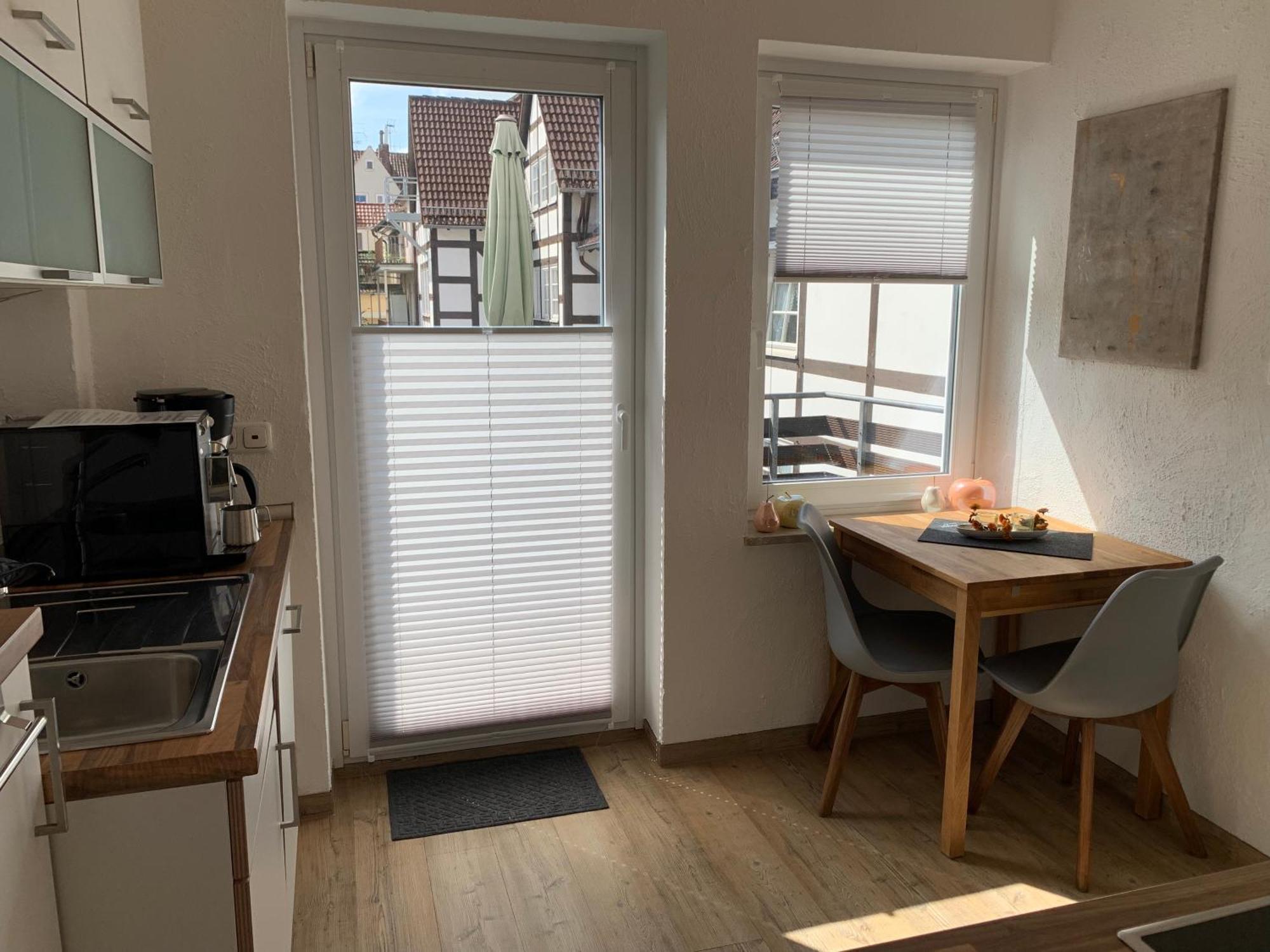 Ferienwohnung Janus Altstadt-Hameln Haus 1 inklusive Parkplatz mit und ohne Balkon Hamelin Exterior foto
