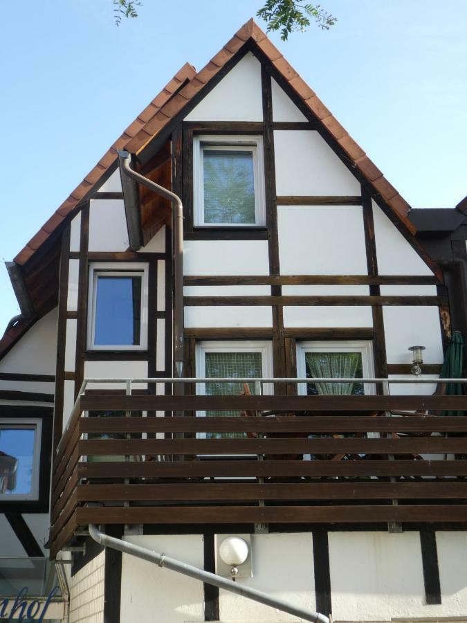 Ferienwohnung Janus Altstadt-Hameln Haus 1 inklusive Parkplatz mit und ohne Balkon Hamelin Exterior foto